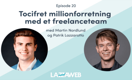 Podcast om v&aelig;kst med freelanceteam